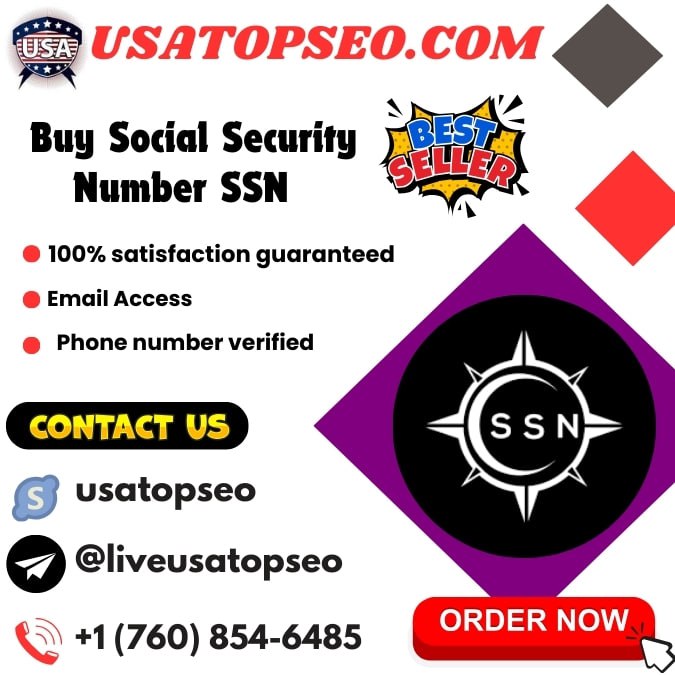 Buy Social Security Number SSN